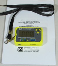 Ludlum Model 25 Personal Radiation Monitor Geiger Counter Detector Dosimeter