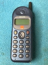 Philips Orange Savvy Mobile phone .