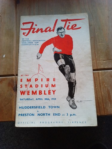 Cup final programme 1938 - fa,