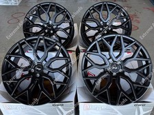 10x 22" Black Niche Mazzanti Alloy Wheels For Bmw X5 G05 X7 G07 5x112