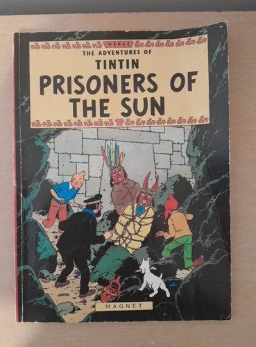 Vintage tintin prisoners - vintage,