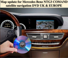 Map update for Mercedes Benz NTG3 v17 COMAND - satellite navigation DVD UK & EU