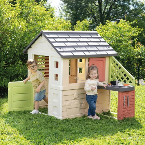 Smoby life nature playhouse - nature,