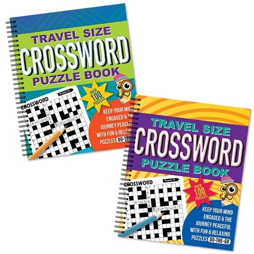 Crossword books spiral bound - books,