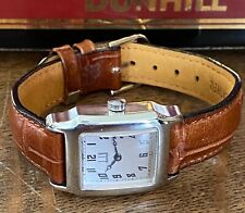 DUNHILL Rectangular Mid-Size UNISEX Stainless Steel 24mm by 34mm Unique #