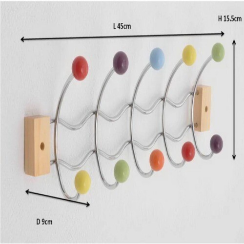 Colourful wall mounted - , coat
