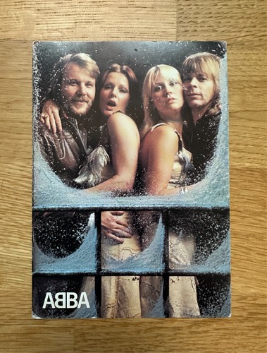Abba signed photo all - by, four