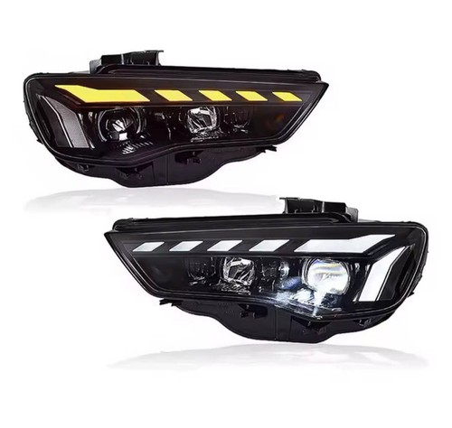 Pair led headlight upgrade - headlight, for