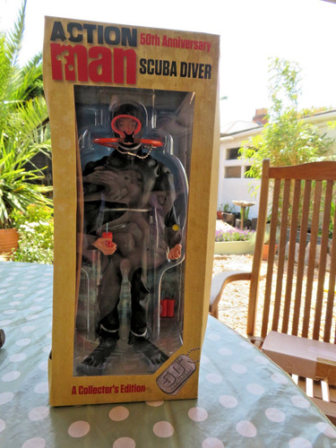 Action man scuba diver - diver, 50th