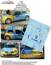 DECALS 1/43 REF 2166 RENAULT