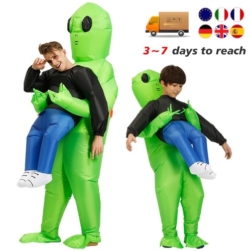 Alien inflatable costume adult - alien,
