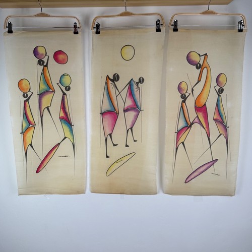 Vintage african batik fabric - vintage,