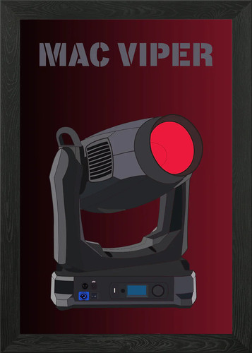 Martin mac viper vector - mac, framed