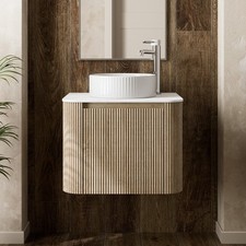 Foss & Wells Fluted Oak Wall