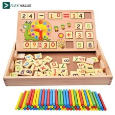 Children Montessori Math Game Digital Stick Learning Preschool Educational Toys