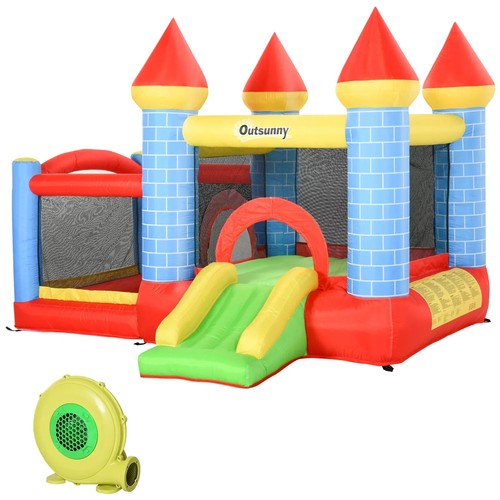 Bouncy castle with slide - bouncy, pool