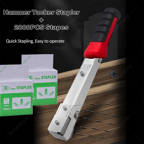 Heavy duty hammer tacker - duty,