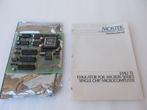 Mostek emu emulator - mostek, emu-72