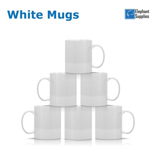 Sublimation mugs white 11oz - mugs,