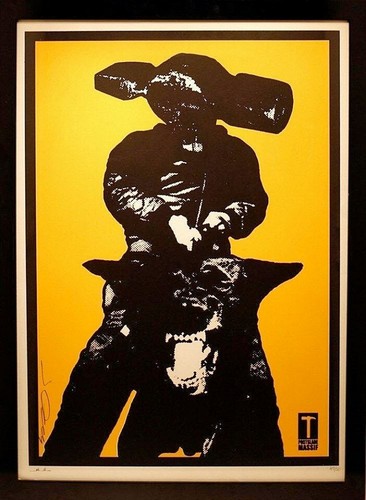 James cauty screen print - cauty,