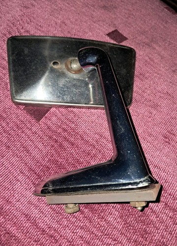 Vintage wing mirror short - short, stem