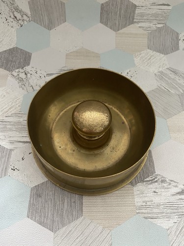 Trench art brass artillery - trench,