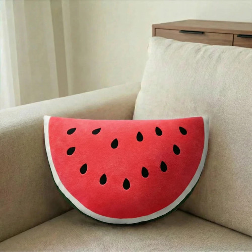 Fruit shaped decorative pillow - fruit,