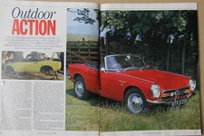 Original CSC 1990 mag article: HONDA S800 1960s sports car restored