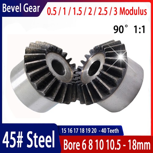 Bevel gears 2 - 1, 1.5