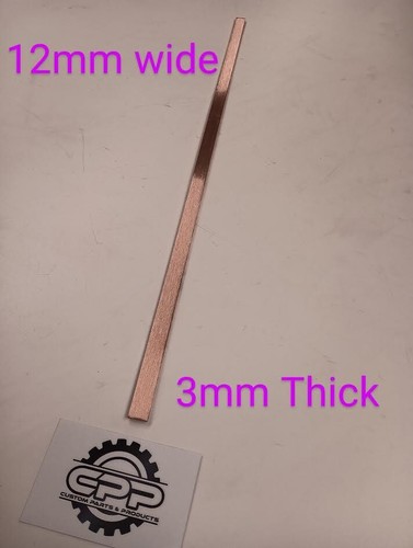 Copper flat bar - flat,
