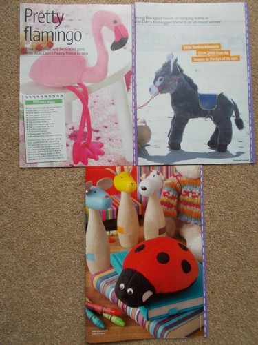 Alan dart toy sewing pattern - alan,