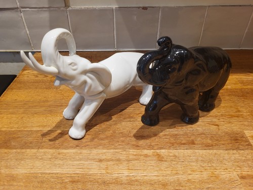 Porcelain elephants trunks - porcelain,