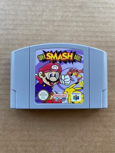 N64 super smash bros game - bros,