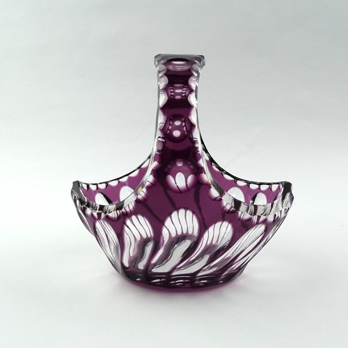 Nachtmann lead crystal basket - nachtmann,