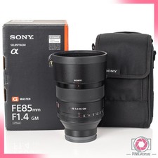 Sony FE 85mm f1.4 GM G Master