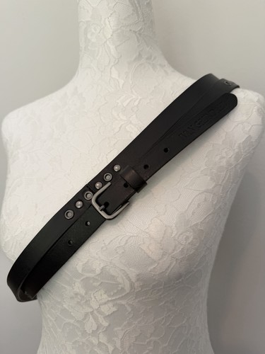 Ivan grundahl black wrap belt - ivan,