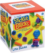 Stickle Bricks Little Builder Construction Set with 30 Pieces- Enhance Creativi