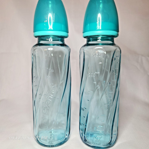 Evenflo 8oz glass twirl - glass,