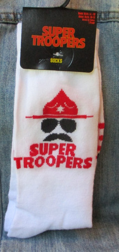 Super troopers novelty socks - super,