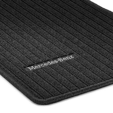 Original Mercedes floor mats rip mats set front rear E-Class W124 S124