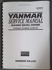 YANMAR 3YM30 3YM20 2YM15 MARINE DIESEL ENGINE SERVICE WORKSHOP MANUAL REPRINTED 