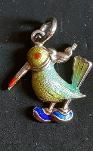Guilloche enamelled art deco - art,