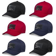 Alpinestars Hypto Hat Unisex Casual Baseball Flex Back Cap Black Navy Red
