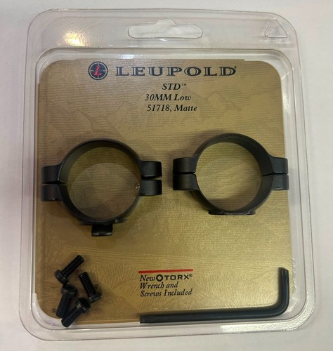 Leupold std 30mm low - -,