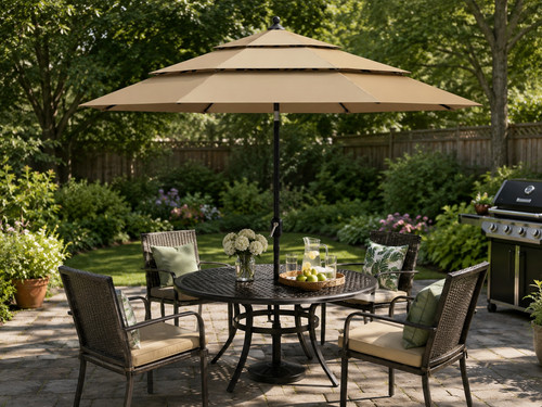 Garden parasol outdoor patio - garden,