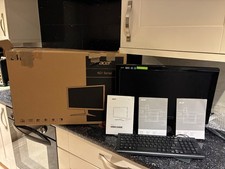 Black  LED Monitor 24 Inch 