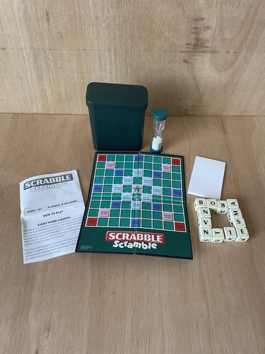 Scrabble scramble travel - scrabble, size