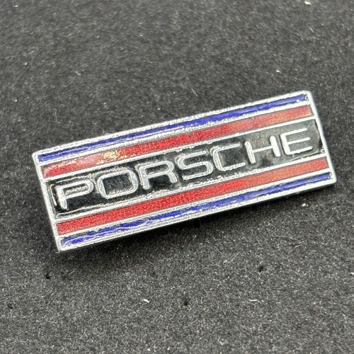 Porsche enamelled badge motor - badge,