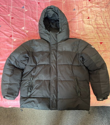 Zara black puffer - jacket, dnwr