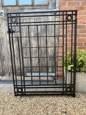 Fine Victorian Pedestrian Garden Cottage Blacksmith Made Wrought Iron Gate